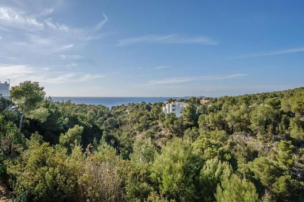 הוילה סן חוזה דה סא טלאיה Casa En Cala Vadella Con Piscina Y Vistas Al Mar 0*,  ספרד