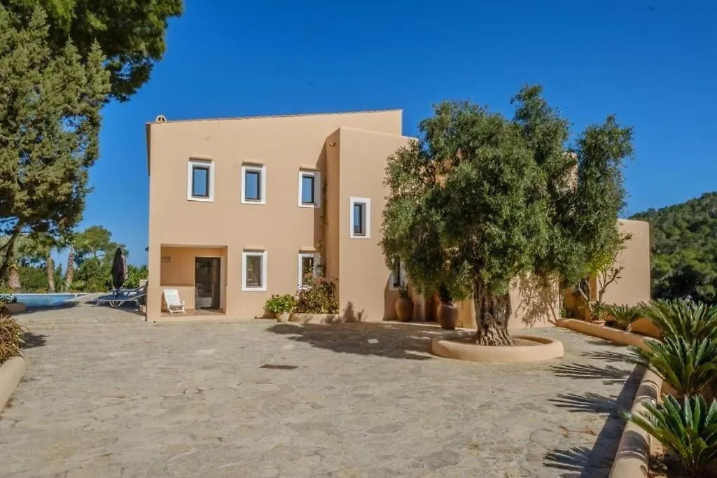 הוילה סן חוזה דה סא טלאיה Casa En Cala Vadella Con Piscina Y Vistas Al Mar בית נופש