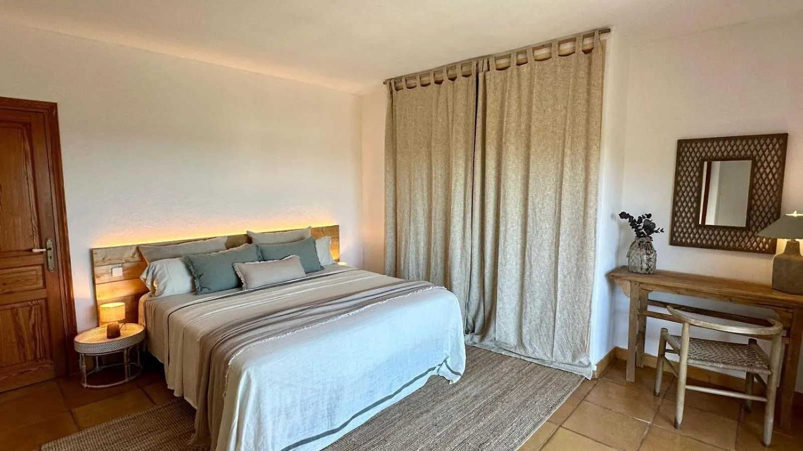 הוילה סן חוזה דה סא טלאיה Casa En Cala Vadella Con Piscina Y Vistas Al Mar בית נופש