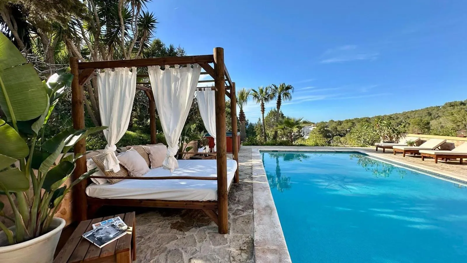 הוילה סן חוזה דה סא טלאיה Casa En Cala Vadella Con Piscina Y Vistas Al Mar
